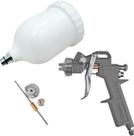 Pistola de Pintura 600ml com 2 Jogos de Reparo e Bico 1.4mm
