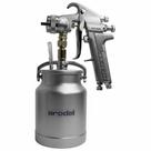 Pistola De Pintura de Sucção Convencional Profissional Alta Produção ARC CP 10A Copo 1L Bico 1.8mm