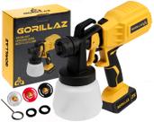 Pistola De Pintura Hvlp A Bateria Gorillaz Gpp-800 800ml Bivolt Amarelo 127/220v Pistola De Pintura Hvlp A Bateria Gorillaz Gpp-800 800ml Bivolt Amarelo 127/220v