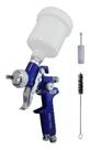Pistola de Pintura HVLP PRO-545 125 ml Bico 1.0 mm Cor Azul