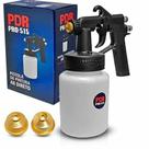 Pistola de Pintura PDR PRO-515 1.2mm Copo de 600ml Ar Direto Leve Precisa ideal para Compressor Pequeno