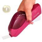 Pistola dispensadora de fita FavoGift portátil com cortador automático cinza