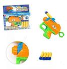 Pistola Lanca Dardo Espuma Ventosa Com 5 Dardos Blaster Launcher Na Caixa Wellkids - Wellmix Pistola Lanca Dardo Espuma Ventosa Com 5 Dardos Blaster Launcher Na Caixa Wellkids - Wellmix