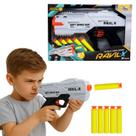 Pistola Lançador Arma Dardo Ravil Gatilho Rápido Estilo Nerf