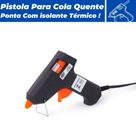 Pistola Para Cola Quente Pequena 10w Bivolt Hobby Artesanato Reparos
