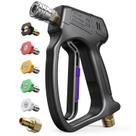 Pistola para Lavadora de Alta Pressão Zhevebaga 4500 PSI com Kit de 5 Bicos