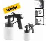 Pistola para pintura com caneca plástica ar direto PDV90 VONDER Pistola para pintura com caneca plástica ar direto PDV90 VONDER