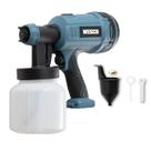 Pistola Pintura Bateria Profissional Wesco 18v Sem Fio Automotiva Parede Carro Verniz Tinta Portátil