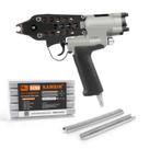 Pistola Pneumática para Grampos Tipo C KAMSIN C-760A 16 Gauge Coroa 12,5mm 1,5kg