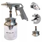 Pistola Pneumática para Jateamento de Areia com Caneca 1 Litro 5732655 STELS