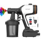 Pistola Pulverizadora de Pintura LiTHELi Inalámbrica Motor Brushless 800W con 2 Contenedores de 800ml