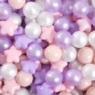 Pit Balls GOGOSO Pink and Purple Star para meninas e crianças