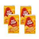 Pit Stop Bolacha Salgada Sabor Queijo Crocante 24 Pacotinhos