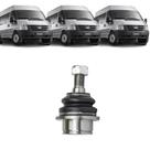 Pivô inferior da suspensão ford transit 2.2 / 2.4 ano 2008 até 2014 yiming parts bps17016