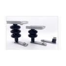 Pivo pivot batente roldana p/ envidracamento sacada porta de abrir kit 3 pcs