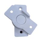 Pivot Para Janela Basculante Nyl-082 L25 Branco 200 Peças