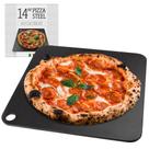 Pizza Steel IMPRESA para forno, aço durável de 14 x 14 polegadas
