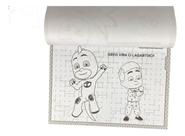 Pj Masks - Prancheta Para Colorir Com 1500 Adesivos Pj Masks - Prancheta Para Colorir Com 1500 Adesivos