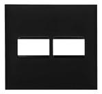 Placa 1+1 Posto 4x4 Preto Pial Plus+ 618511pt