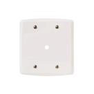 Placa 1 furo 4x4 9,5mm Modelo Lux 2 Branco Tramontina