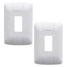 Placa 1 Modulo Vertical 4x2 Tramontina Aria Branco Placa 1 Modulo Vertical 4x2 Tramontina Aria Branco