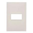 Placa 1 Posto 4X2 Branca 618501BC
