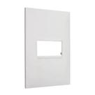 Placa 1 Posto 4X2 Branca 618501BC