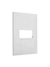 Placa 1 posto 4x2 branca 618501bc