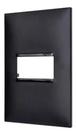 Placa 1 Posto 4x2 Preto Pial Plus 618501pt