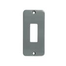 Placa 1 Posto Cinza de 1/2 e 3/4 - Eletromax