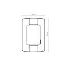 Placa 1 Posto Horizontal 4x2 Branca Aria 57203004 Tramontina Unica
