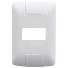 Placa 1 Posto Horizontal 4x2 Tramontina Aria Branca