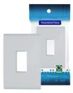 Placa 1 Posto Vertical 4x2 Tramontina Liz Branca