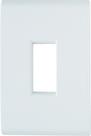 Placa 1 Posto Vertical 4x2 Tramontina Liz Branca