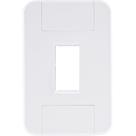 Placa 1 Posto Vertical 4x2 Tramontina Tablet Branca Tramontina