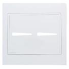 Placa 2 Interruptorres 4x4 Com Suporte - Rvb-1300-55 - Ravenna