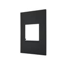 Placa 2 Postos 4x2 Preta Pial Plus+618502 Pt Legrand