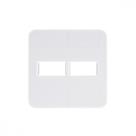 Placa 2 Postos 4x4 Tramontina Tablet Branca