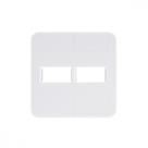 Placa 2 Postos 4x4 Tramontina Tablet Branca