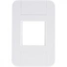 Placa 2 Postos Juntos 4x2 Tramontina Tablet Branca