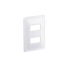 Placa 2 Postos Separados 4x2 680182 Zeffia - Pial Placa 2 Postos Separados 4x2 680182 Zeffia - Pial