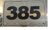 Placa 25 X 50 Decorada P / Numeros Numer