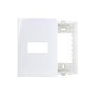 Placa 2x4 1posto hor.bc sleek margirius