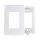 Placa 2x4 3postos bc sleek margirius