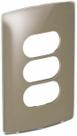 Placa 2x4 3postos sep malt gloss nereya - pial