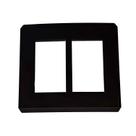 Placa 3+3 Postos 4X4 Negro Piano Step 2Cl0N467365Br N4673.6Np Abb