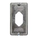 Placa 3/4 Para Tomada Nova Alumínio Daisa