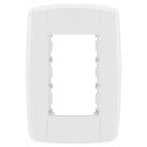 Placa 3 Módulos Com Suporte 4x2 Ilumi Lev