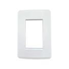 Placa 3 Postos 4X2 Branco Polar Step 2Cl0N437311Br N4373.1Bp Abb