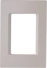 Placa 3 Postos 4x2 Tramontina IzyFlat Branco Pérola Placa 3 Postos 4x2 Tramontina IzyFlat Branco Pérola